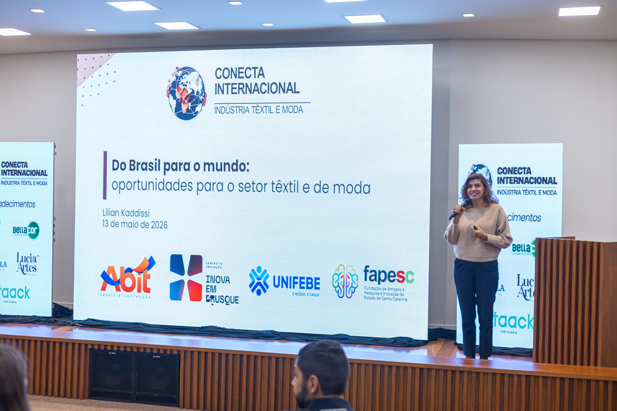 Imagem da notícia Conecta Internacional fortalece ecossistema de inovação nos setores têxtil e de moda em Brusque e região